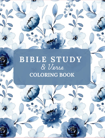 Bible Verse Coloring and Bible Study Planner