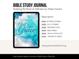 31 Days Bible Study Journal - Gods Throne of Grace