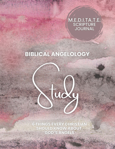 Bible Verse Study 2 Journal Biblical Angelology - 7 Days