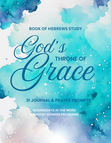 31 Days Bible Study Journal - Gods Throne of Grace