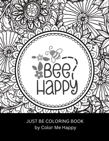 Christian Coloring Book Just Be | Inspiration Coloring